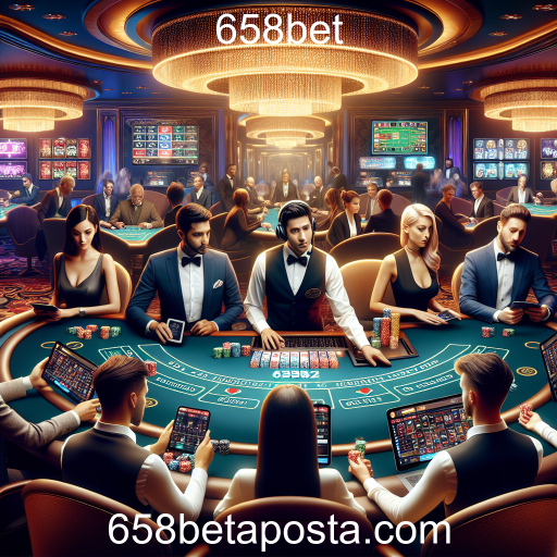 A Experiência Imersiva do Cassino Ao Vivo na 658bet